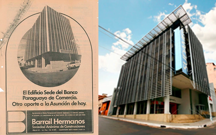 Construcción del Banco Sudameris